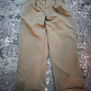 Boy’s Pleated Tan Pants